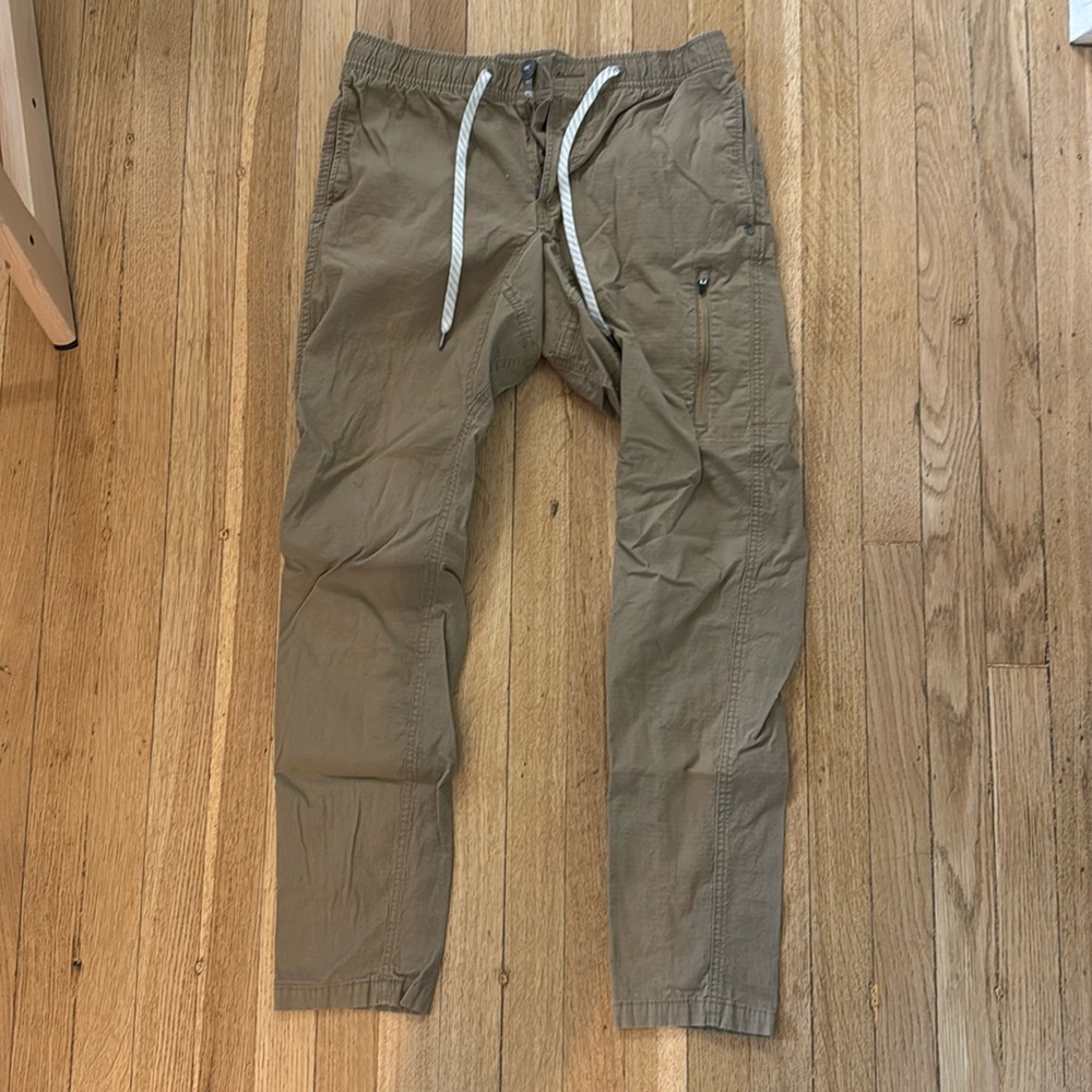 Vuori khaki ripstop pants